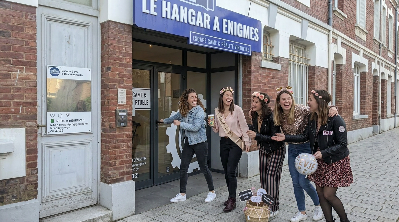 EVJF La Baule — Le Hangar de la Baule, escape game au cœur de La Baule
