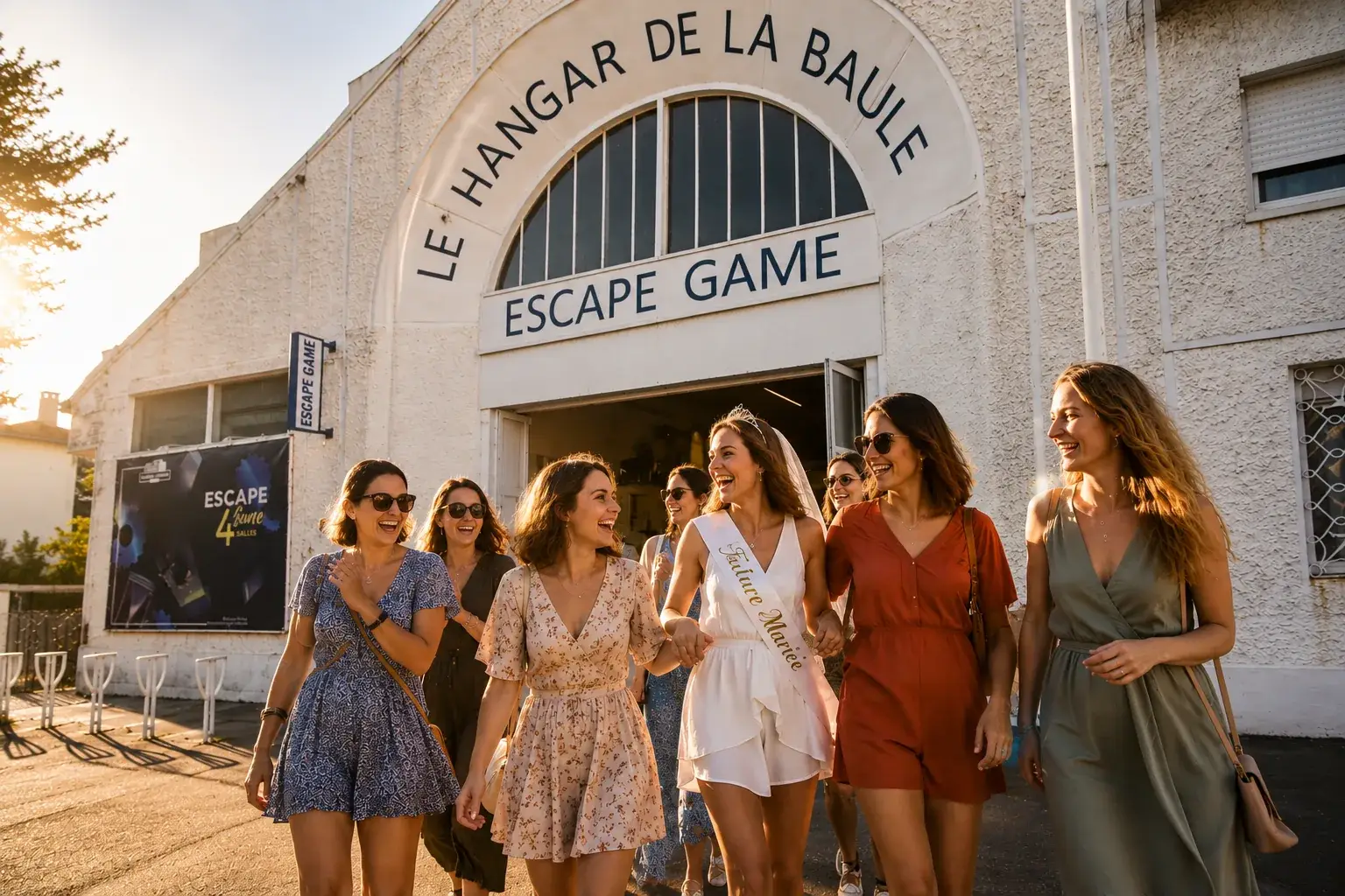 EVJF La Baule — Le Hangar de la Baule, escape game au cœur de La Baule