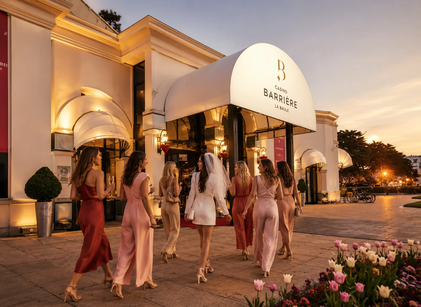 EVJF La Baule — Casino Barrière La Baule pour un enterrement de vie de jeune fille à La Baule